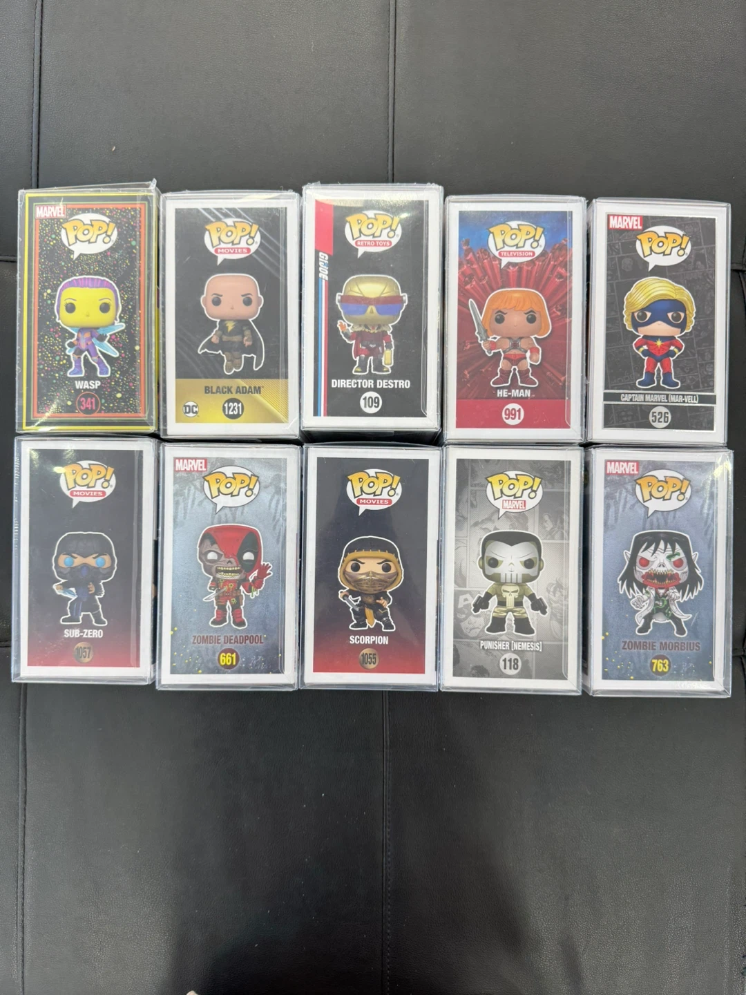 Funko Pop! Figures - Wasp, Black Adam, He-Man & More!