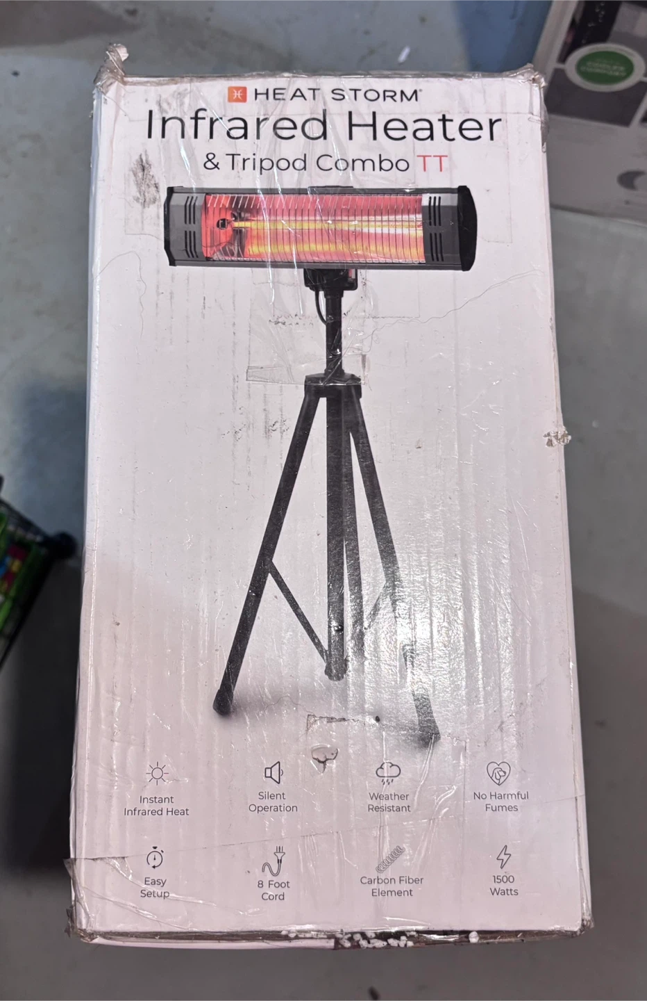 Heat Storm Infrared Heater & Tripod Combo TT