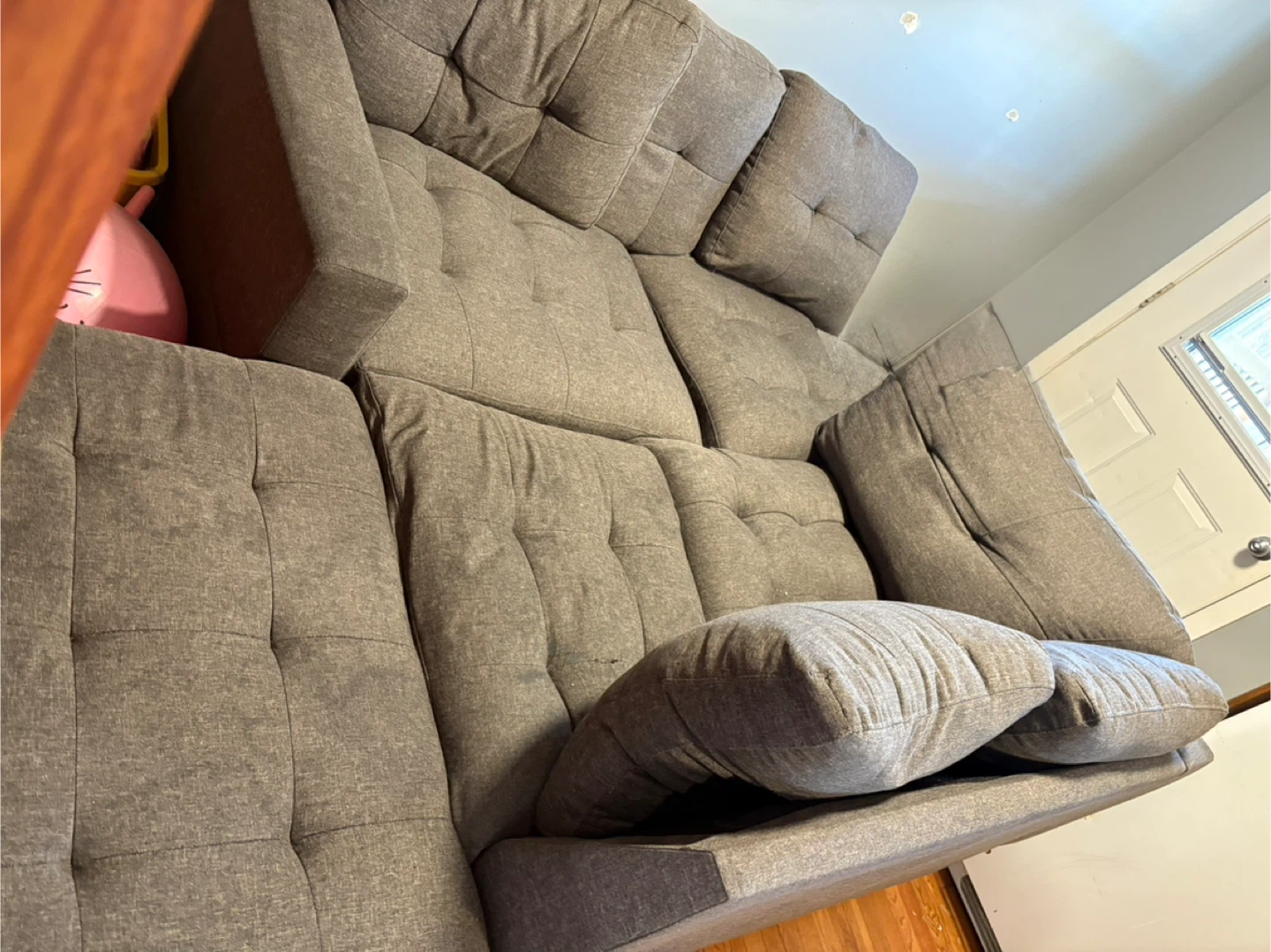 Grey Sectional Sofa - Great Condition