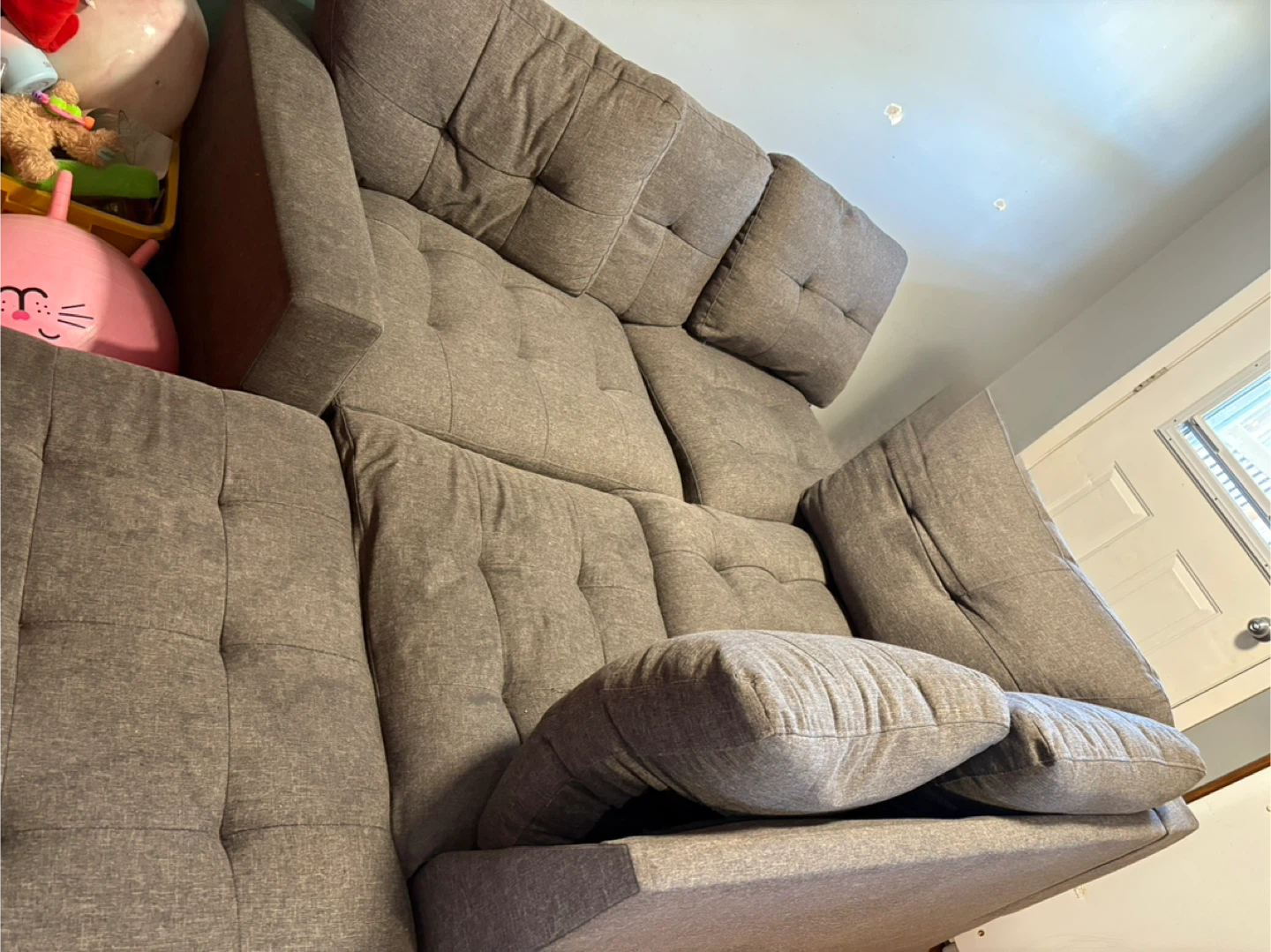 Grey Sectional Sofa - Great Condition - photo 3