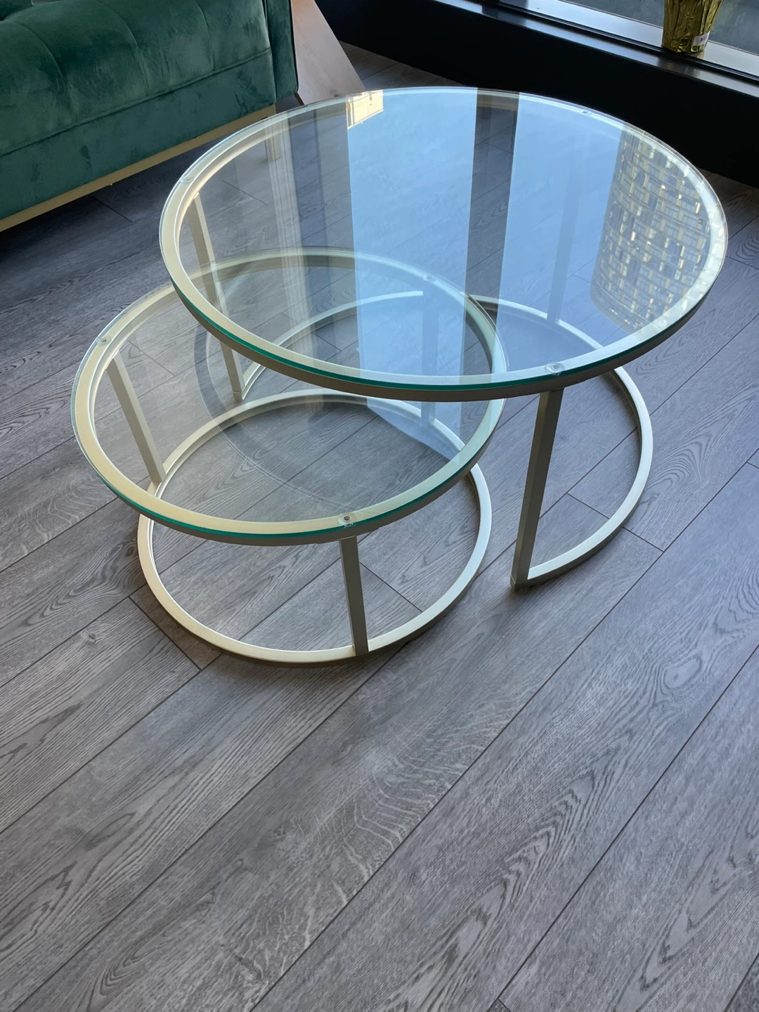 Round Glass Coffee Table