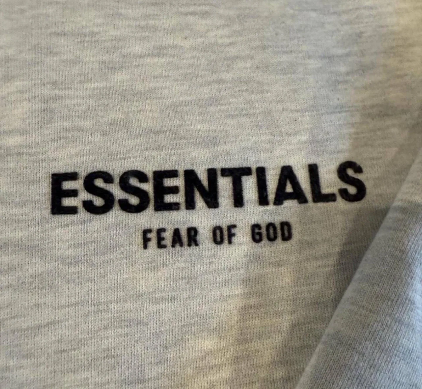Fear Of God Essentials Light Oatmeal White Hoodie - NWT image indicator(3)