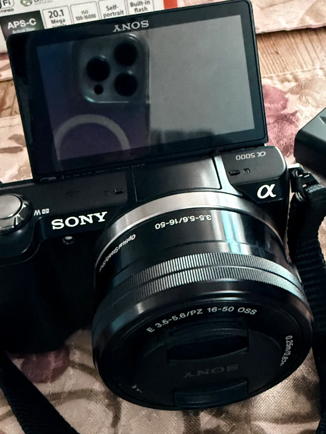 Sony Alpha 5000 E PZ 16-50mm Camera Kit image indicator(5)