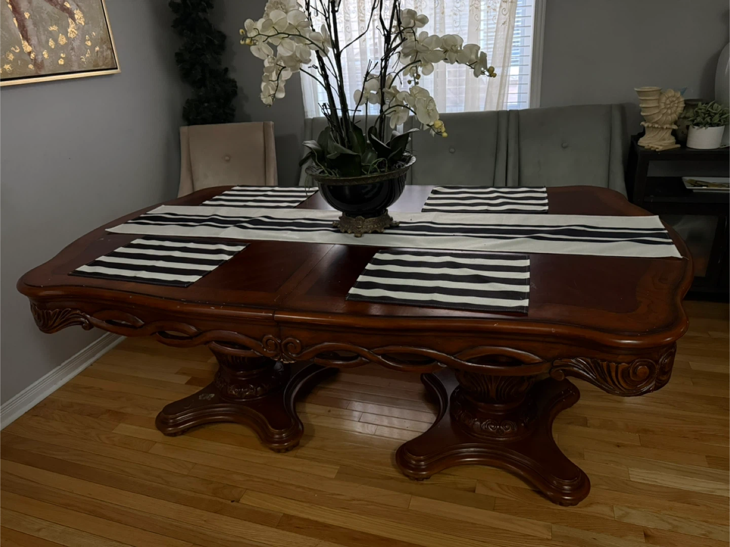 Elegant Wooden Dining Table