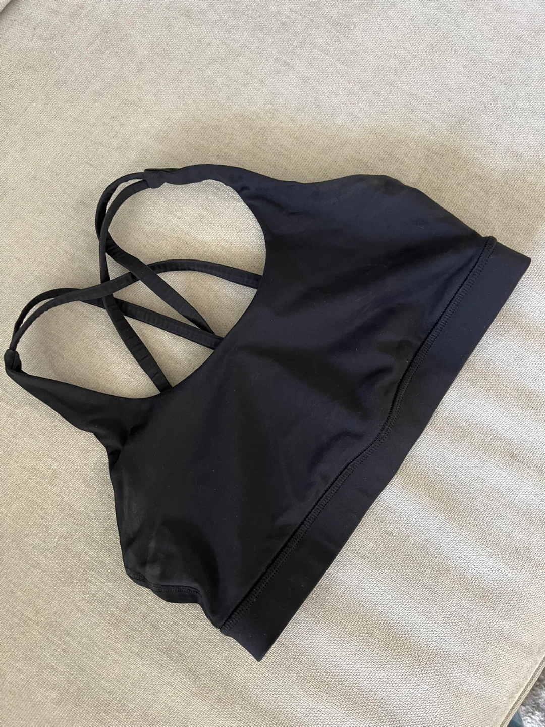 Lululemon Black Sports Bra - photo 2