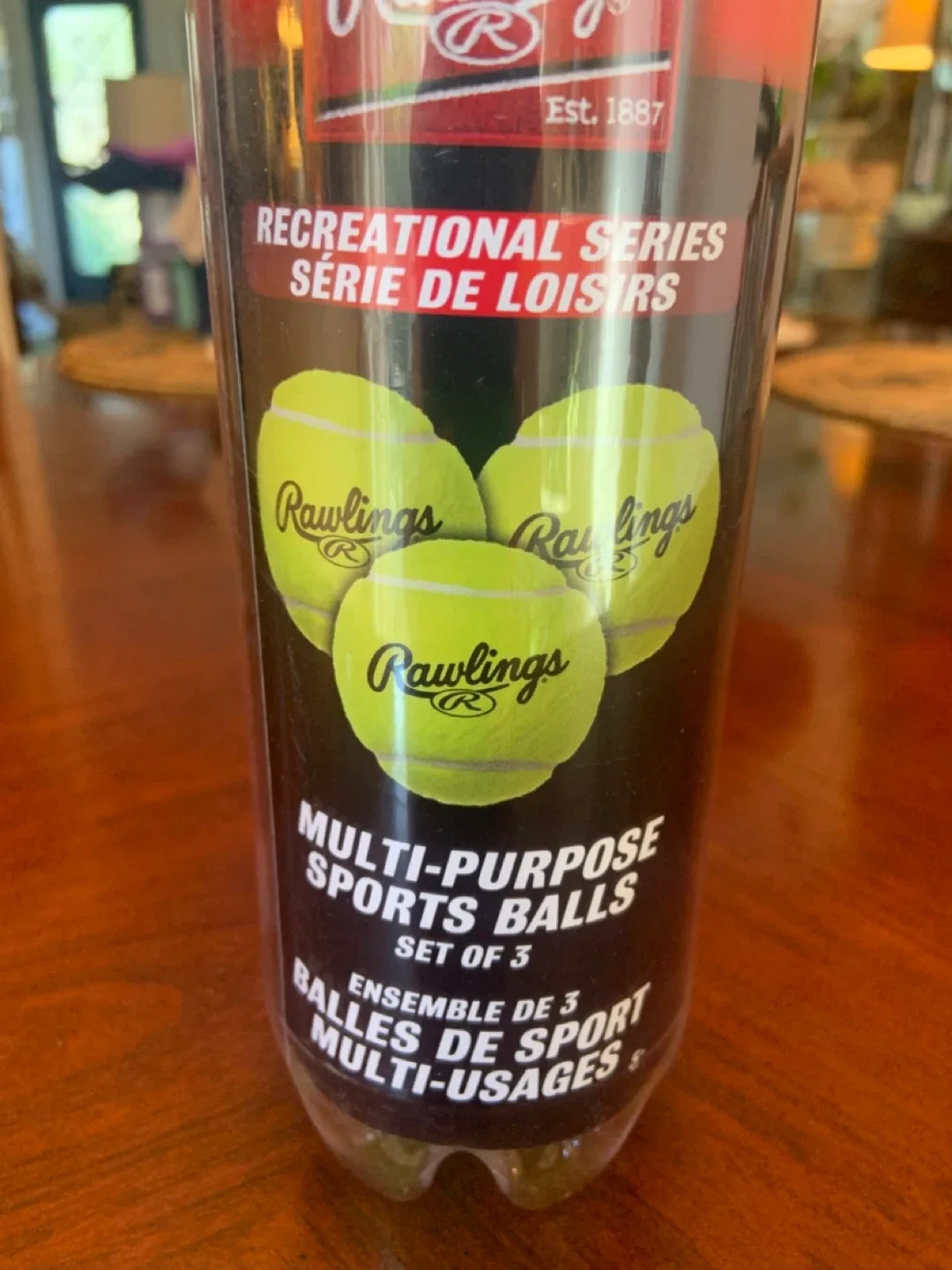 Rawlings Recreational Series Tennis Balls - Set of 3 image indicator(2)