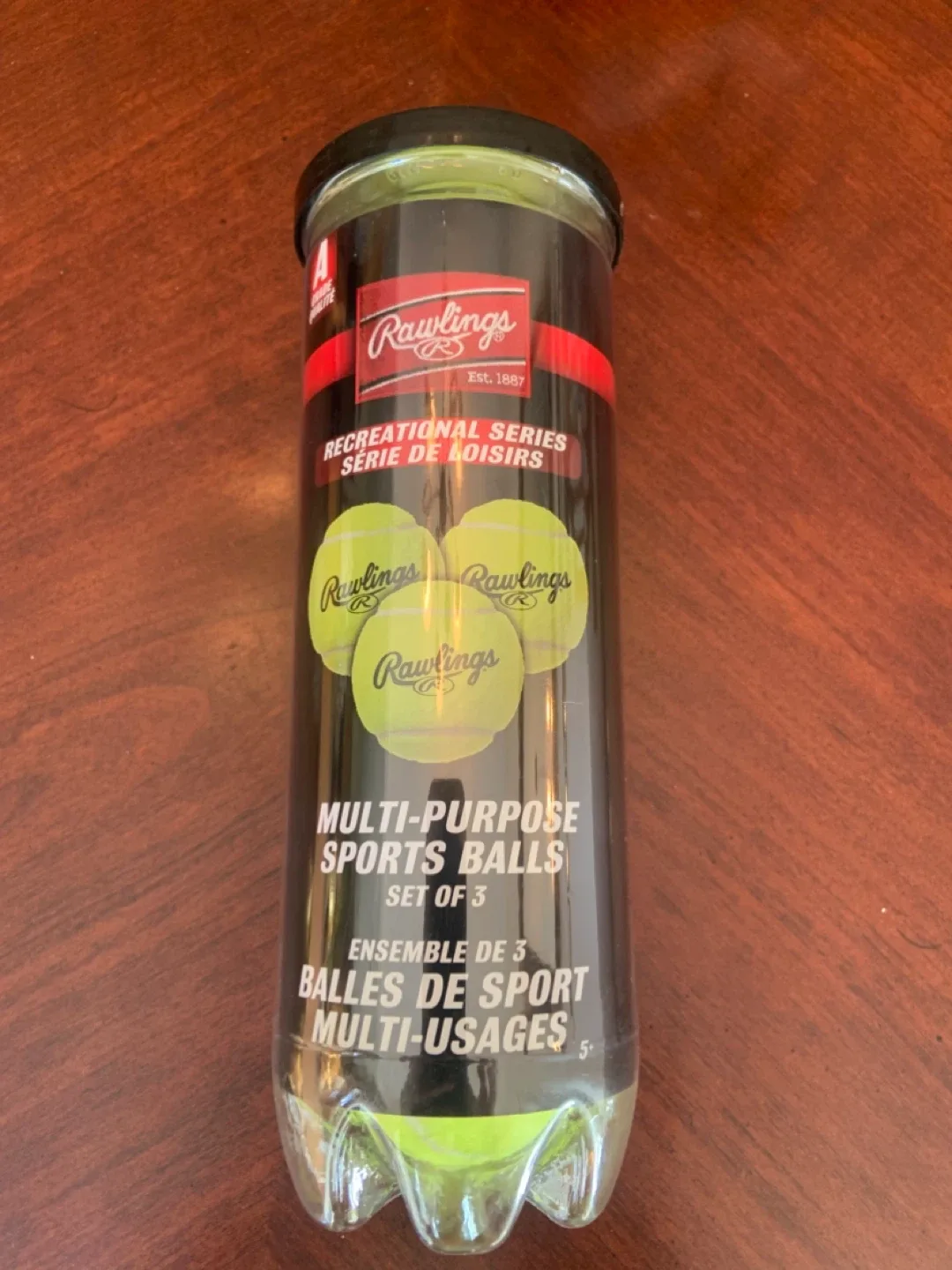 Rawlings Recreational Series Tennis Balls - Set of 3 image indicator(5)