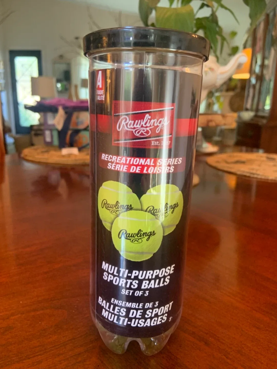 Rawlings Recreational Series Tennis Balls - Set of 3 thumbnail