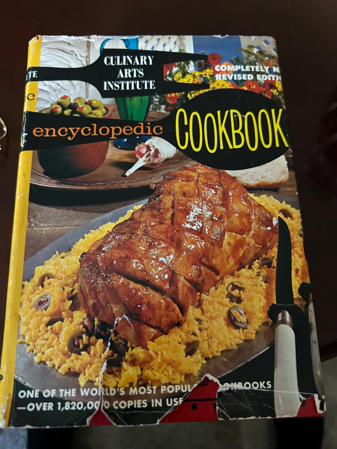 $7 book Vintage Culinary Arts Institute Encyclopedic Cookbook thumbnail