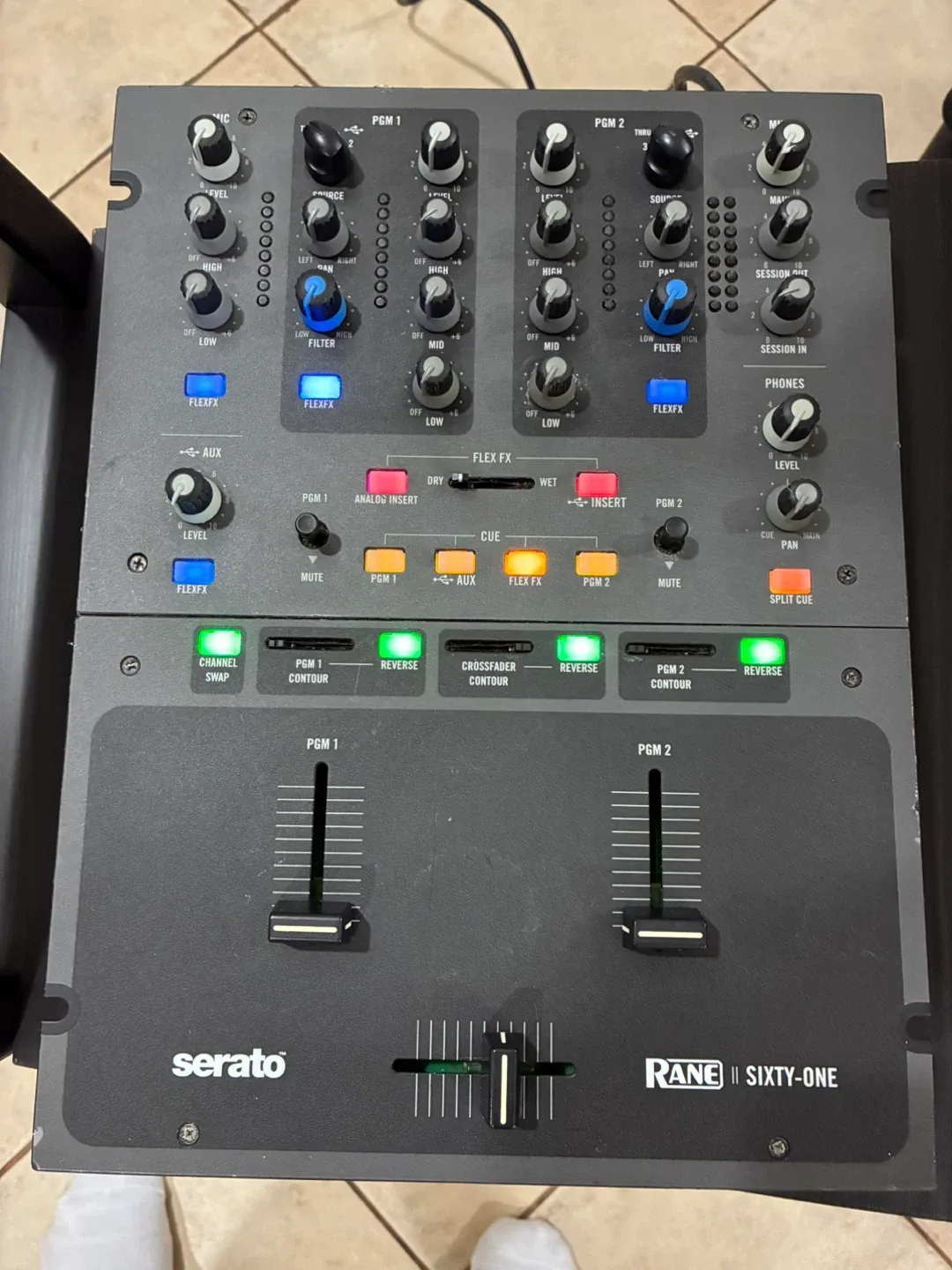 Rane Sixty-One Serato DJ Mixer image indicator(2)