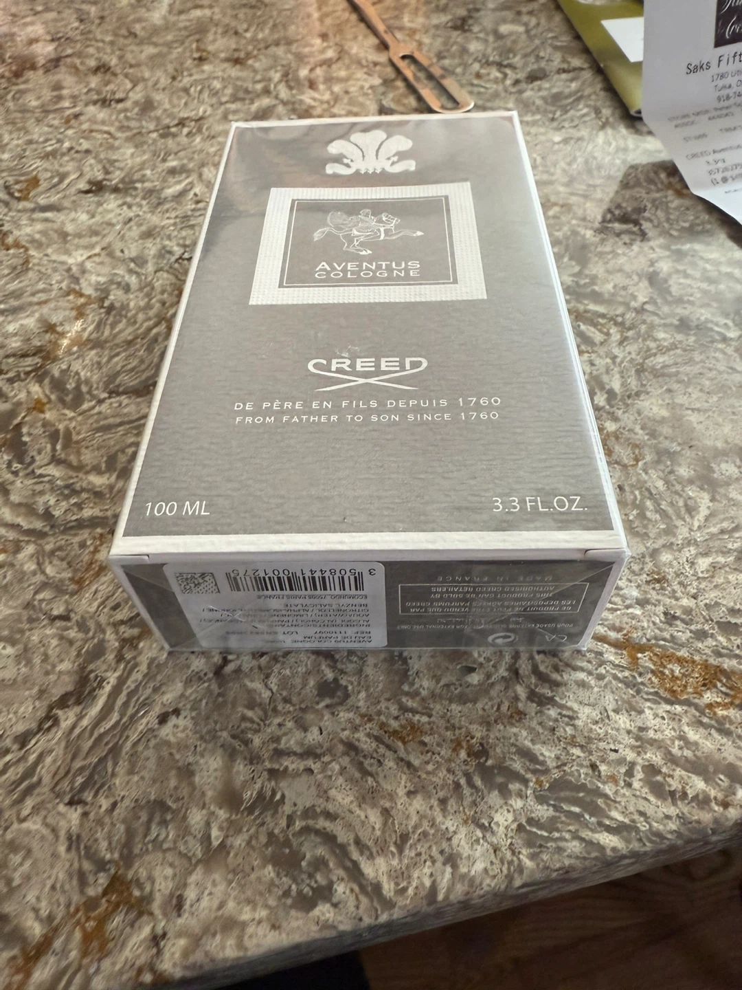 Creed Aventus Cologne 100ml/3.3 fl.oz - New in Box - photo 2