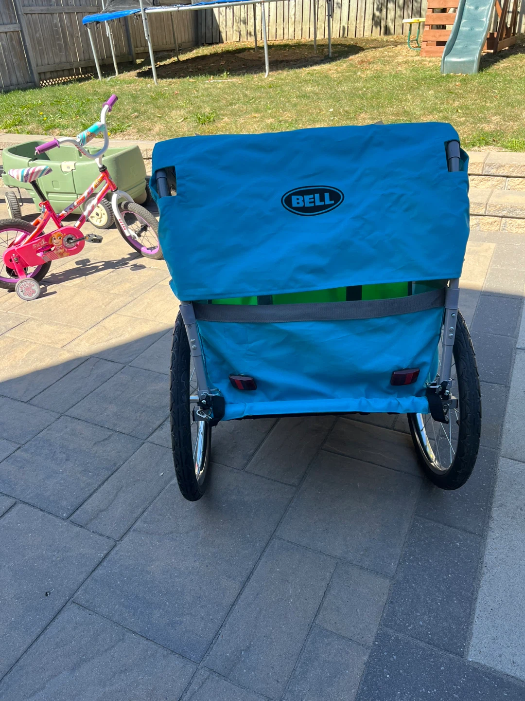 Bell Bike Trailer - Blue - photo 3