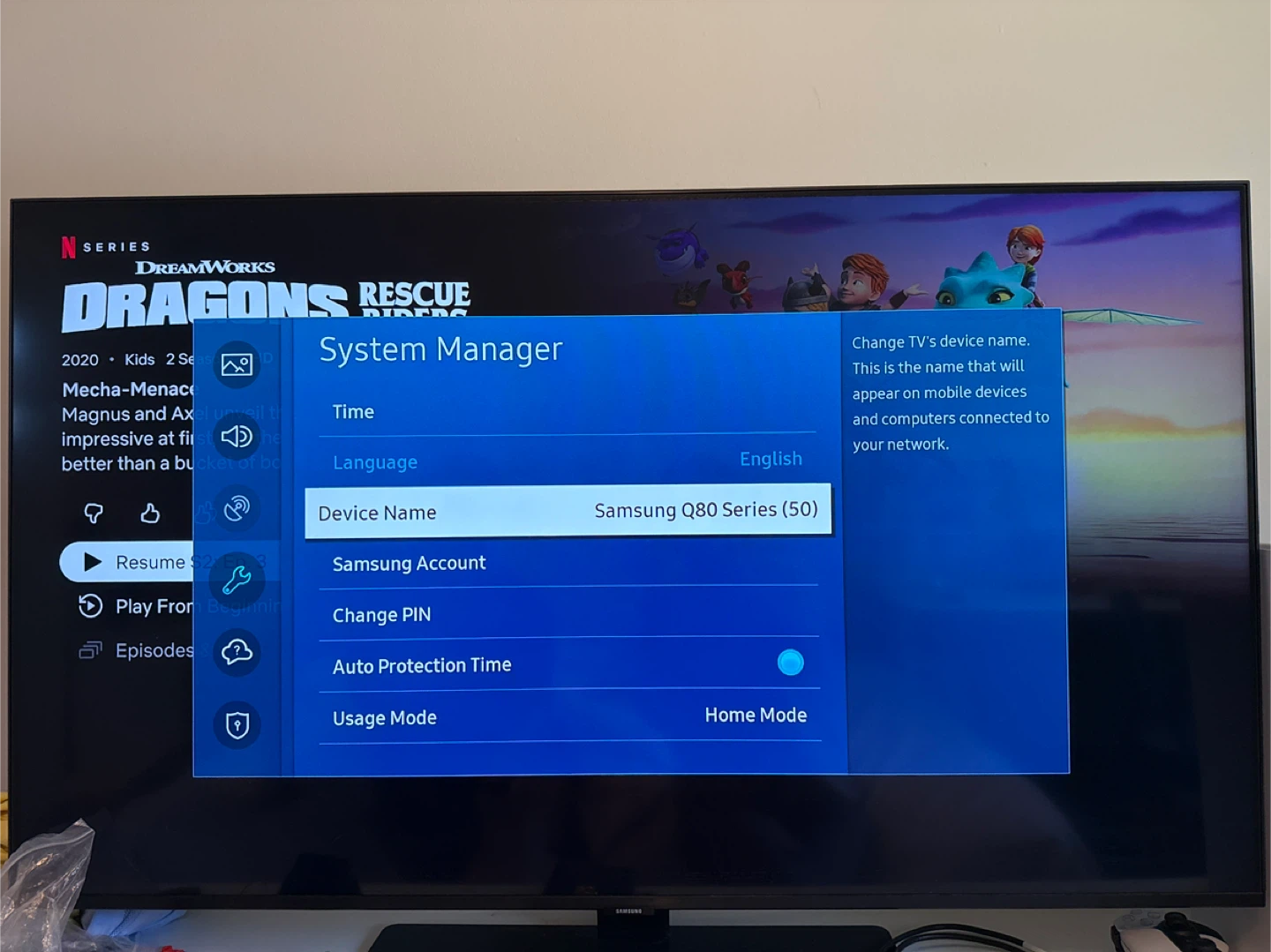 Samsung Q80 Series (50 inch) TV QLED 4K - photo 4