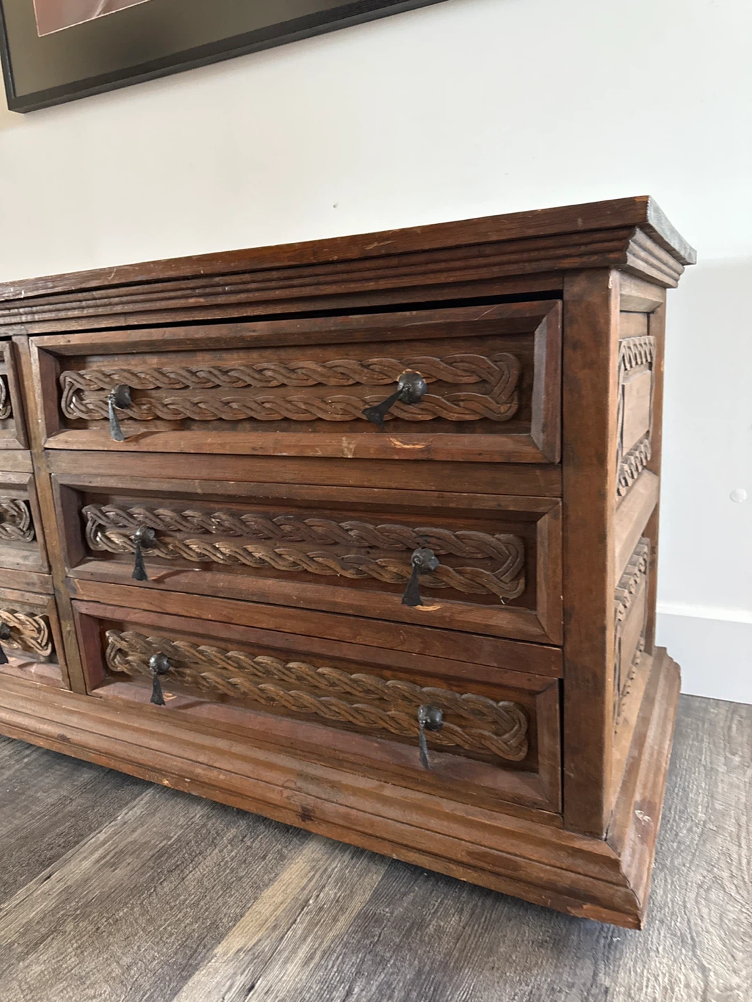 Vintage Wooden Dresser - photo 2