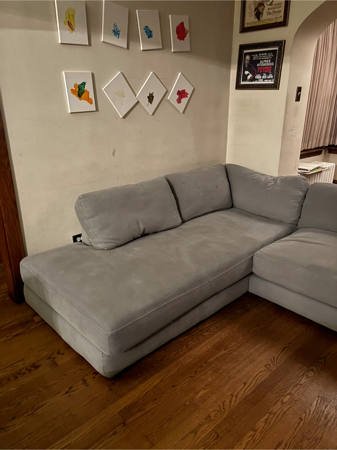 Gray Sectional Sofa
