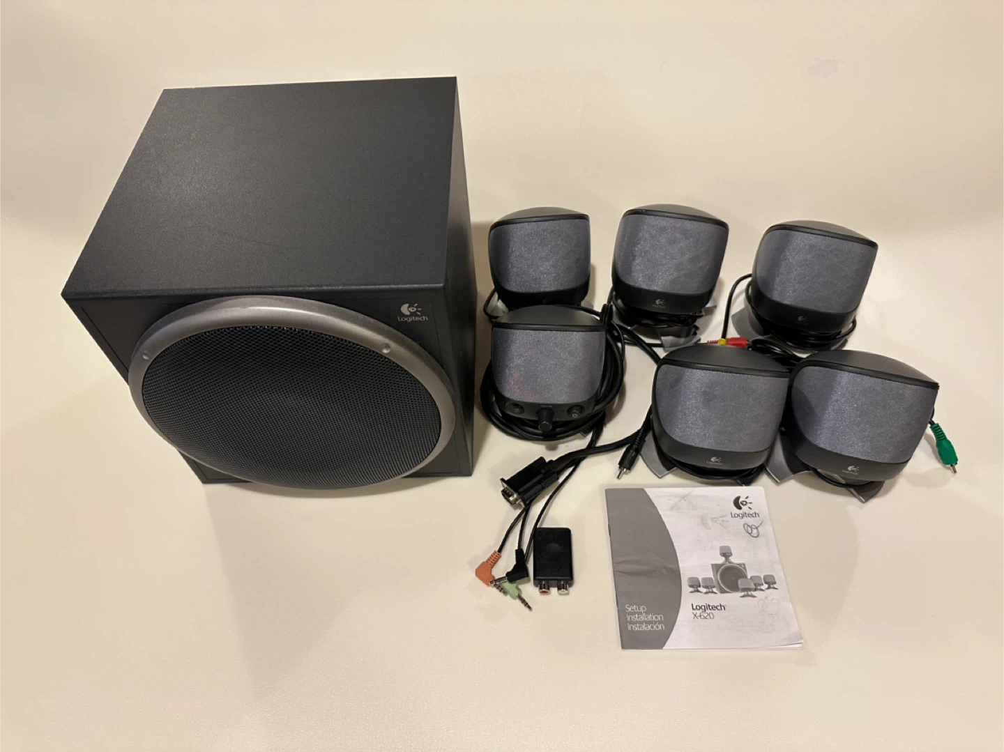 Logitech X-620 6.1 Surround Sound Speaker System