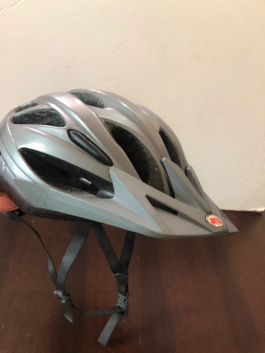 Child’s Grey Bike Helmet. Adjustable. M/L. - photo 3