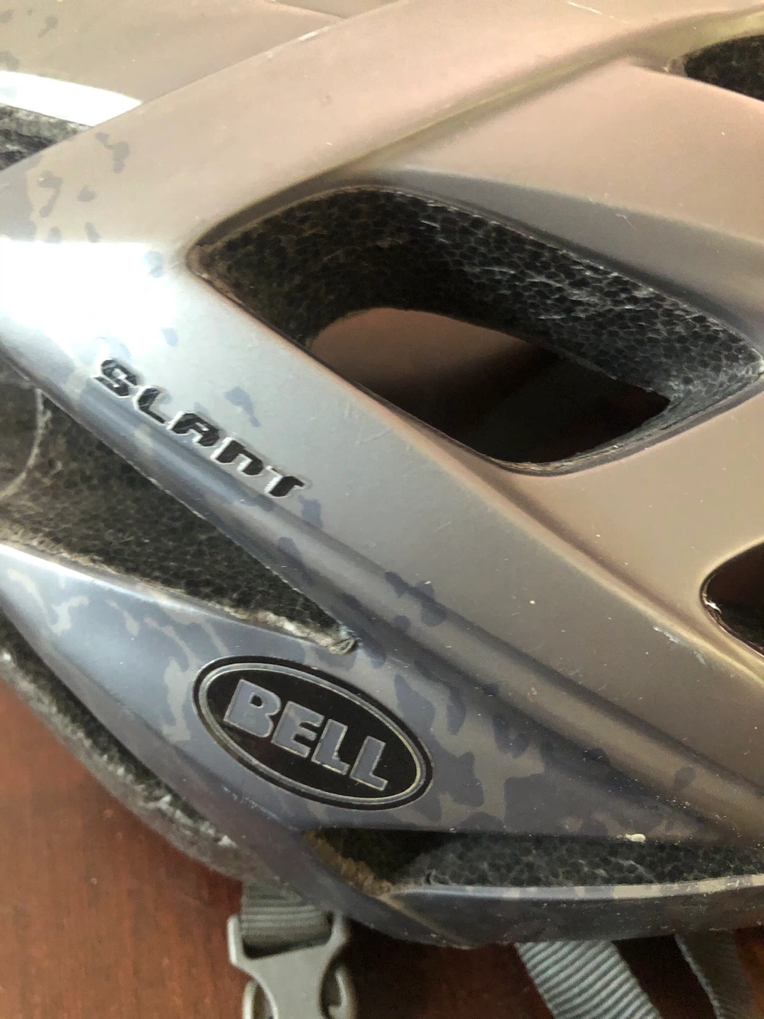 Child’s Grey Bike Helmet. Adjustable. M/L. - photo 2