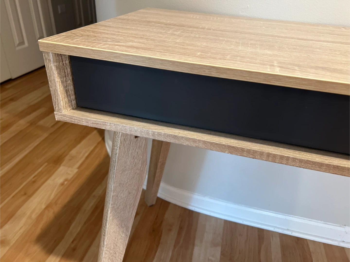Wood Desk with Drawer - photo 5