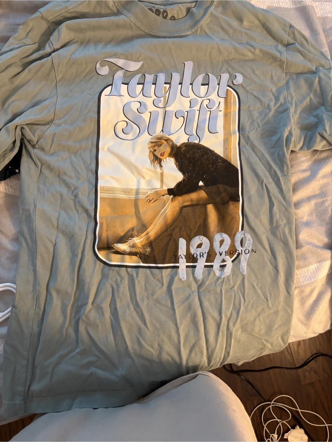 Taylor Swift 1989 Official Teal Long Sleeve Tee - photo 3