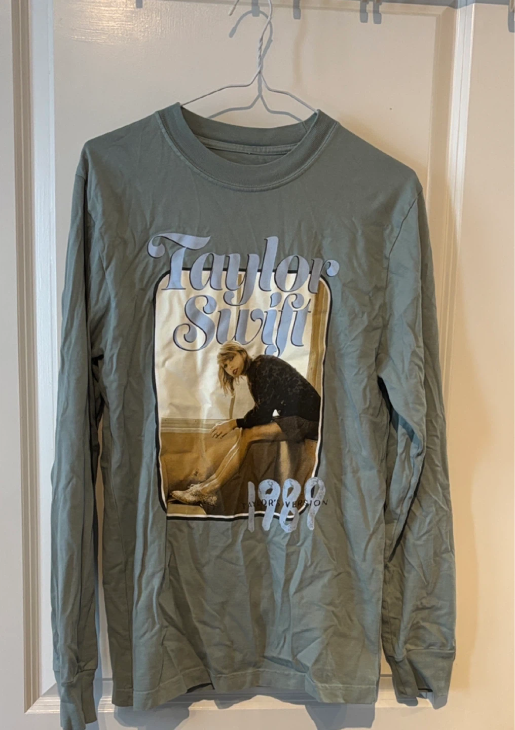 Taylor Swift 1989 Official Teal Long Sleeve Tee