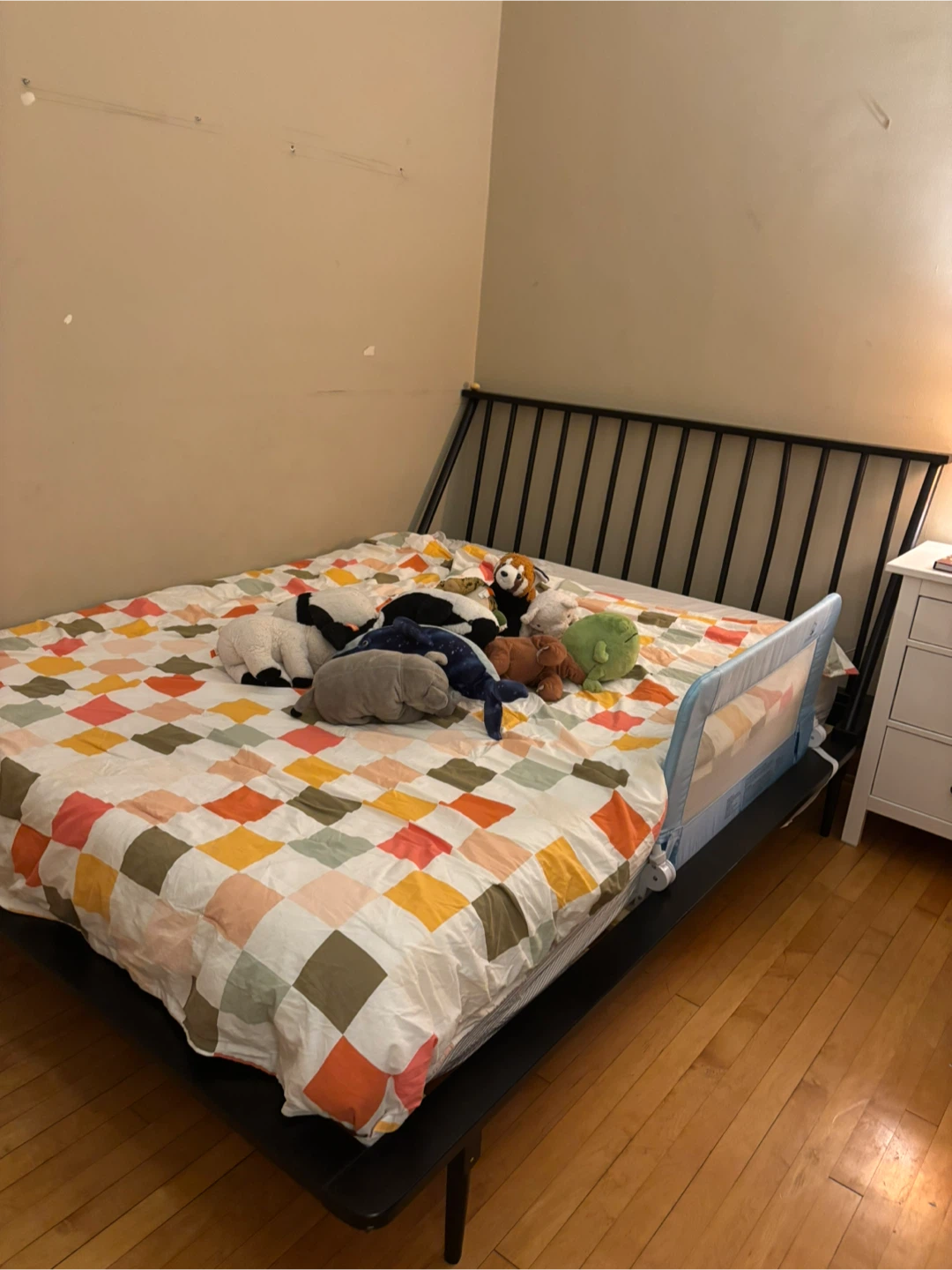 Queen Size Beg Frame and Mattress