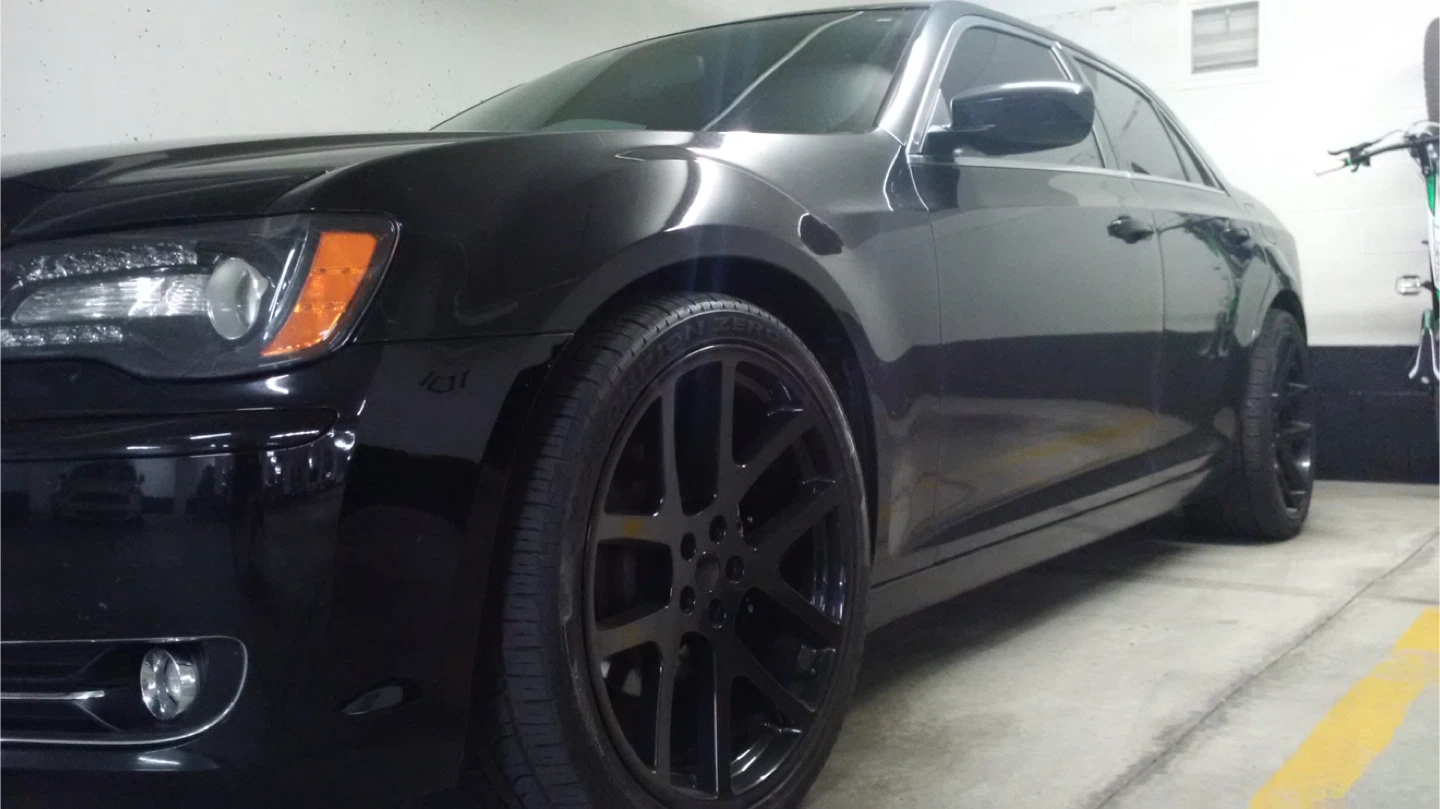 22” Black Wheels (Dodge Chrysler LX, RT Models) - photo 2