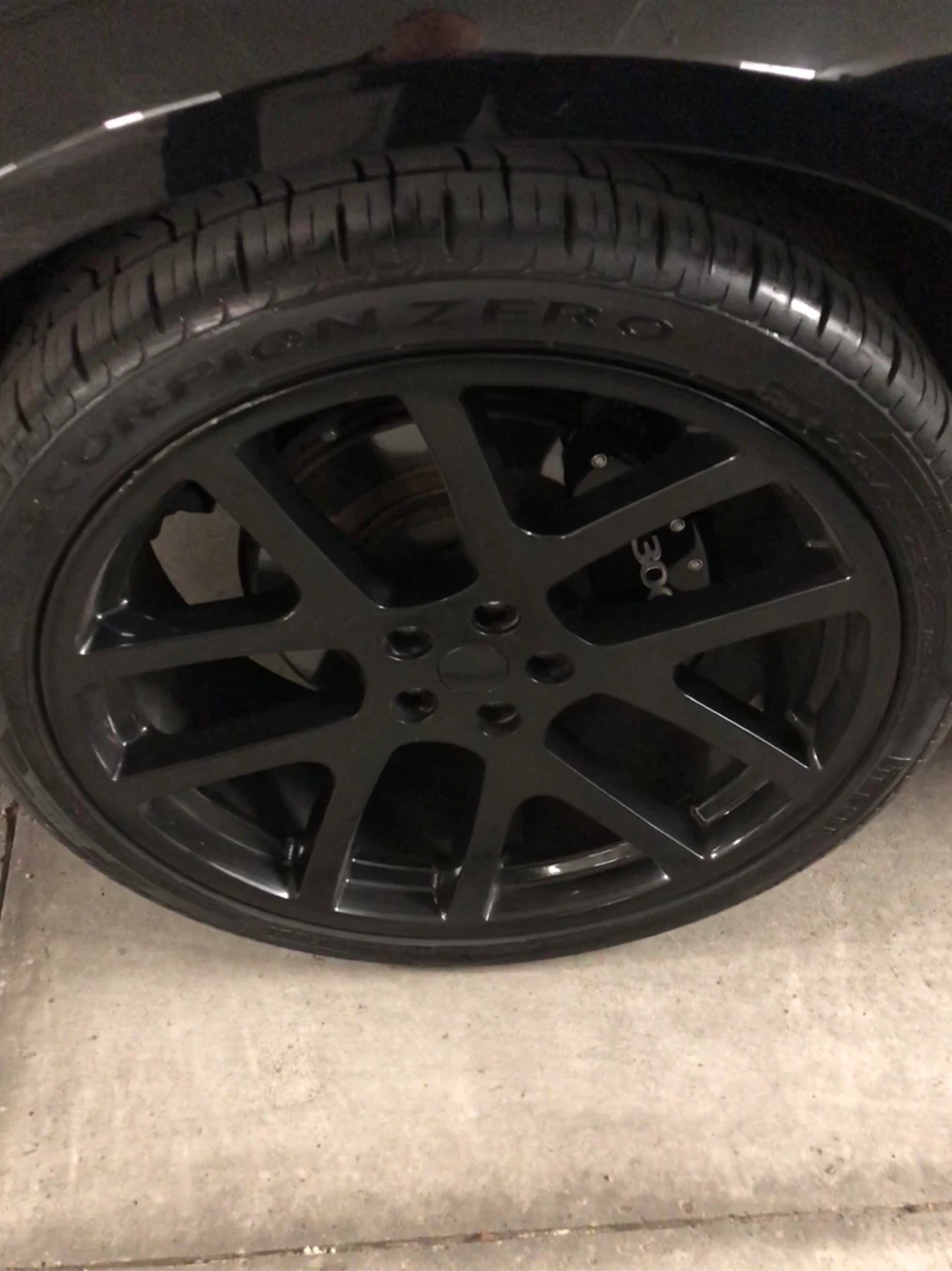 22” Black Wheels (Dodge Chrysler LX, RT Models)