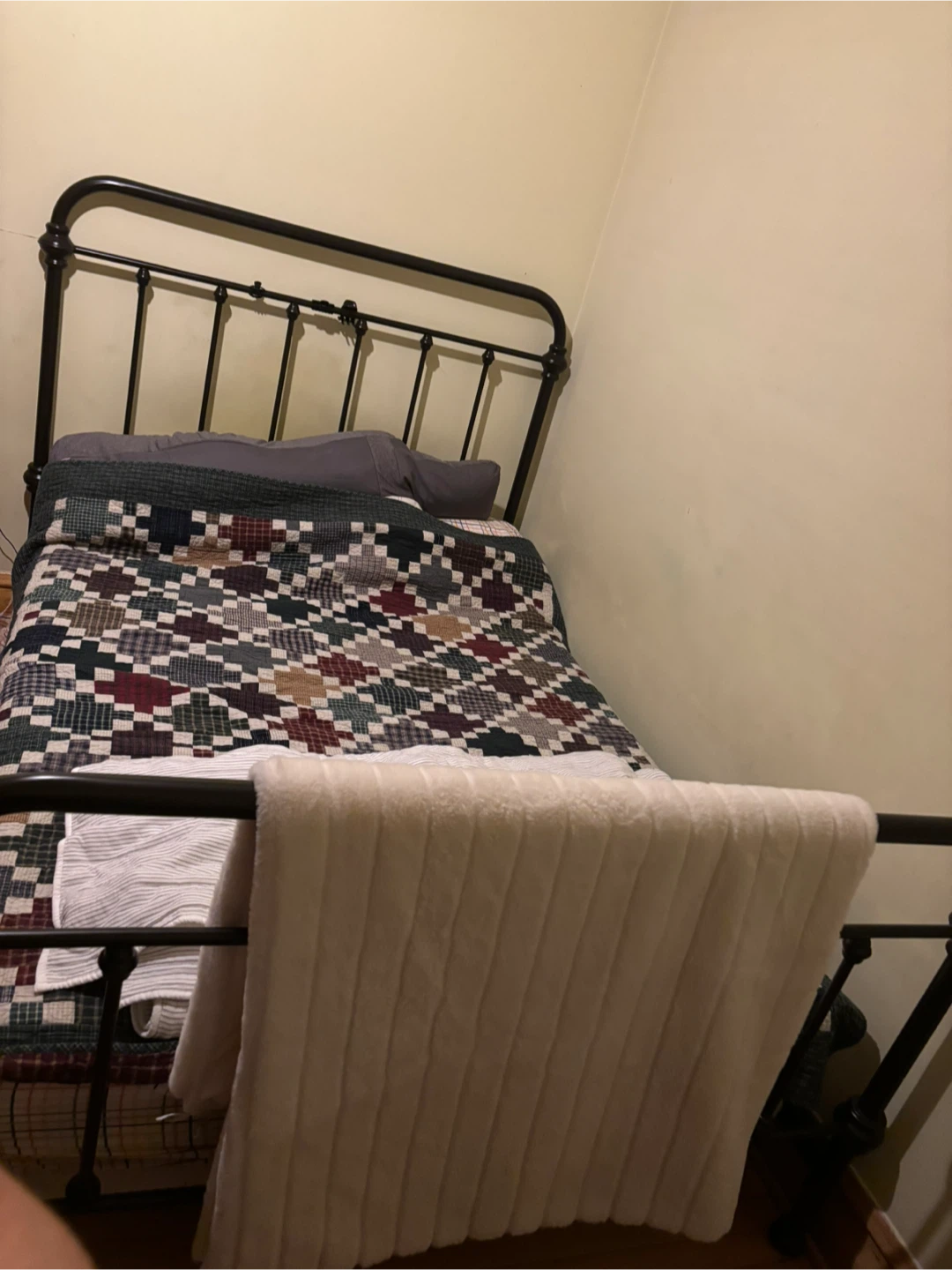 Full size Bed Frame and Matress - photo 2