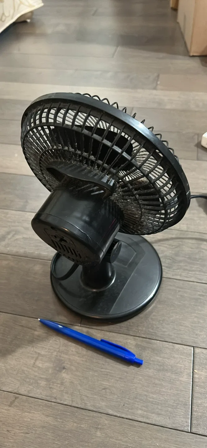 Black Desk Fan thumbnail