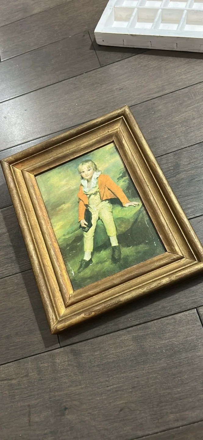 Sir Henry Raeburn 'Sir George Sinclair as a Boy' Framed Art thumbnail