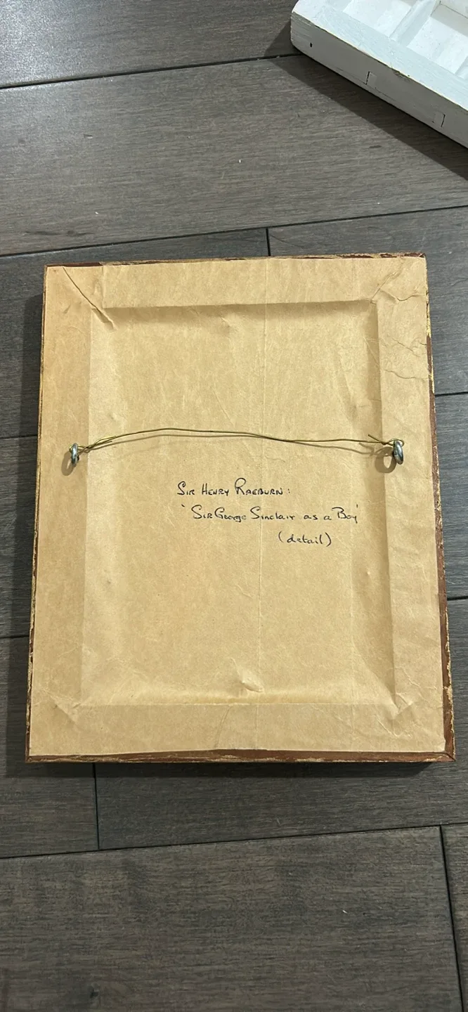 Sir Henry Raeburn 'Sir George Sinclair as a Boy' Framed Art image indicator(3)