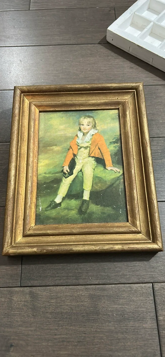 Sir Henry Raeburn 'Sir George Sinclair as a Boy' Framed Art image indicator(5)
