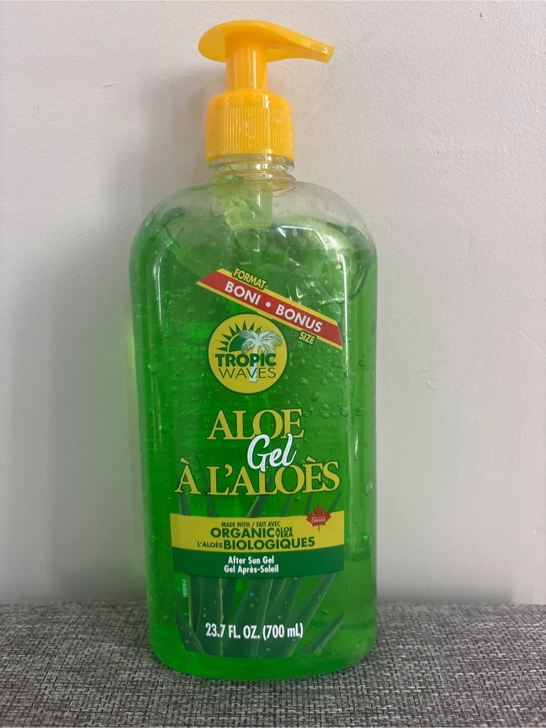 Tropic Waves Aloe Vera After Sun Gel - 700ml