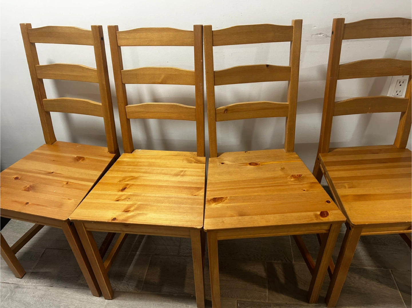 Ikea Ingolf Chairs - Set of 4