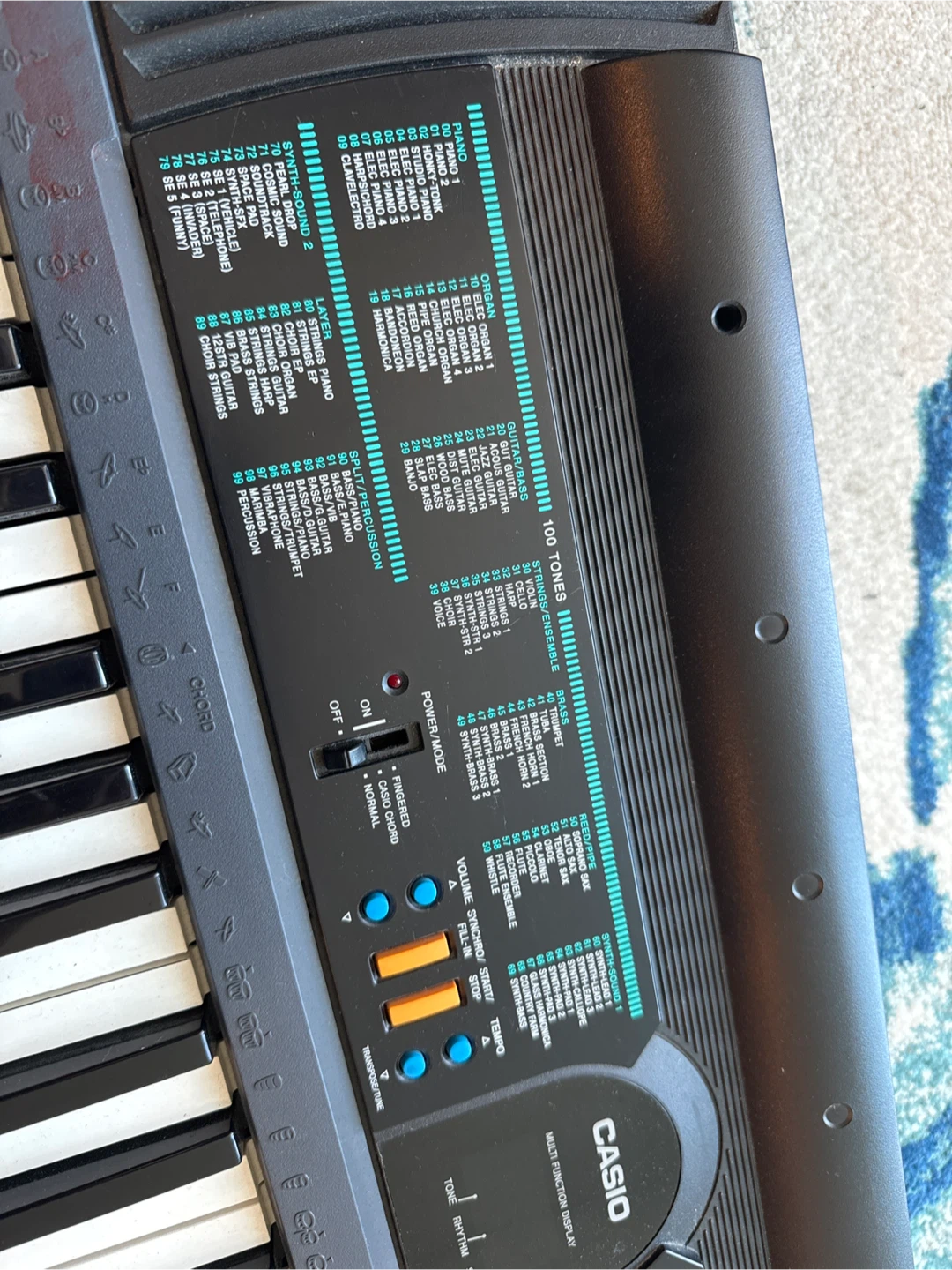 Casio CTK-515 Electronic Keyboard - photo 3