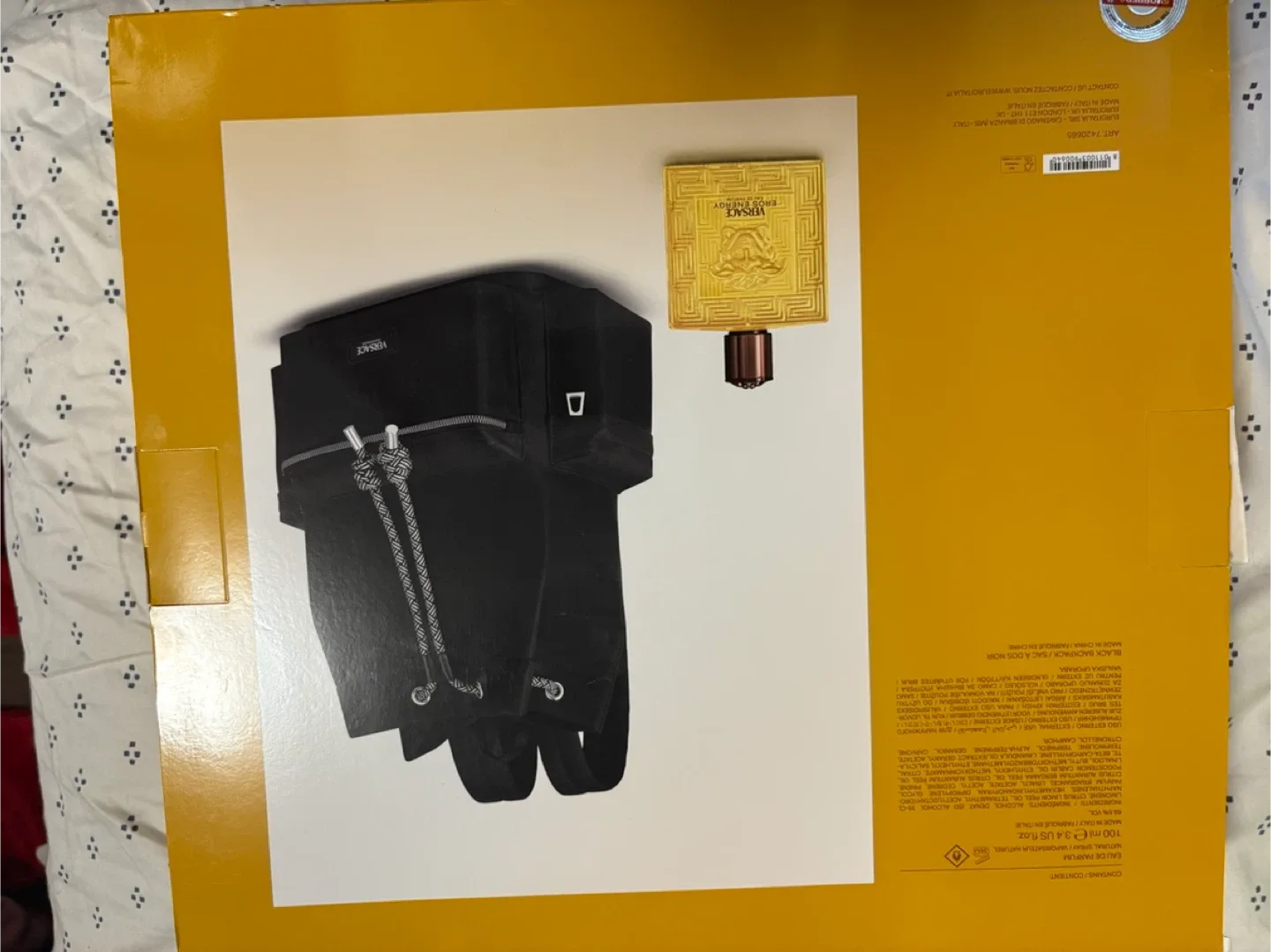 Versace Eros Energy Black Backpack & 100ml Perfume image indicator(2)