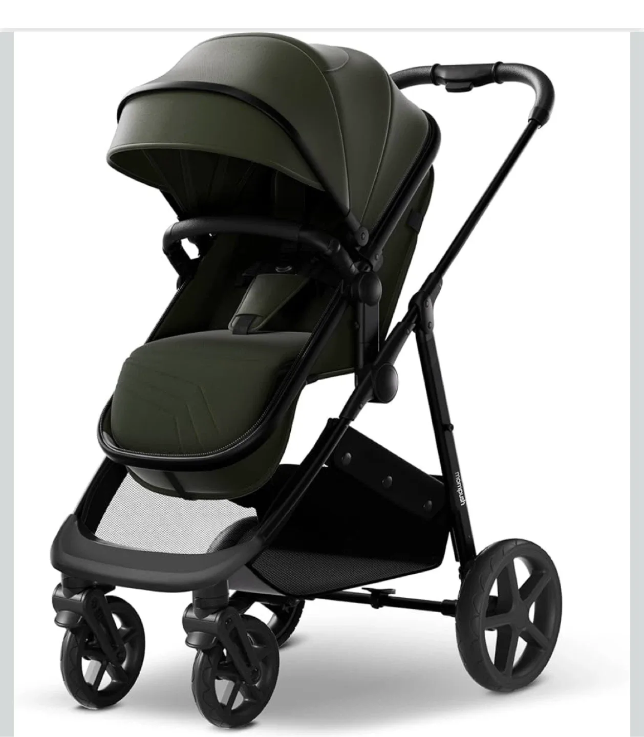 Momonpush Stroller - Near-flat Seat Recline image indicator(2)