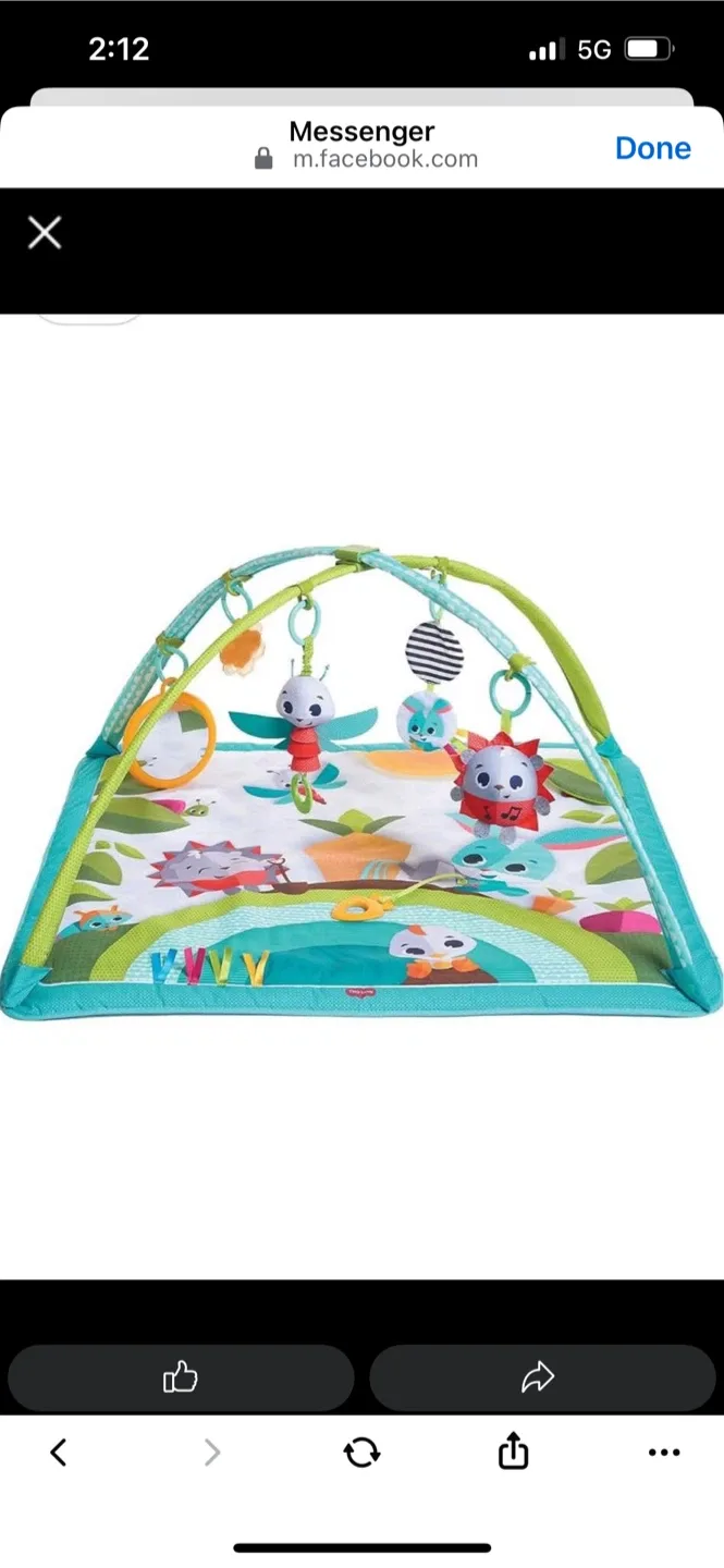 New Tiny Love Gymini Sunny Day Activity Gym thumbnail