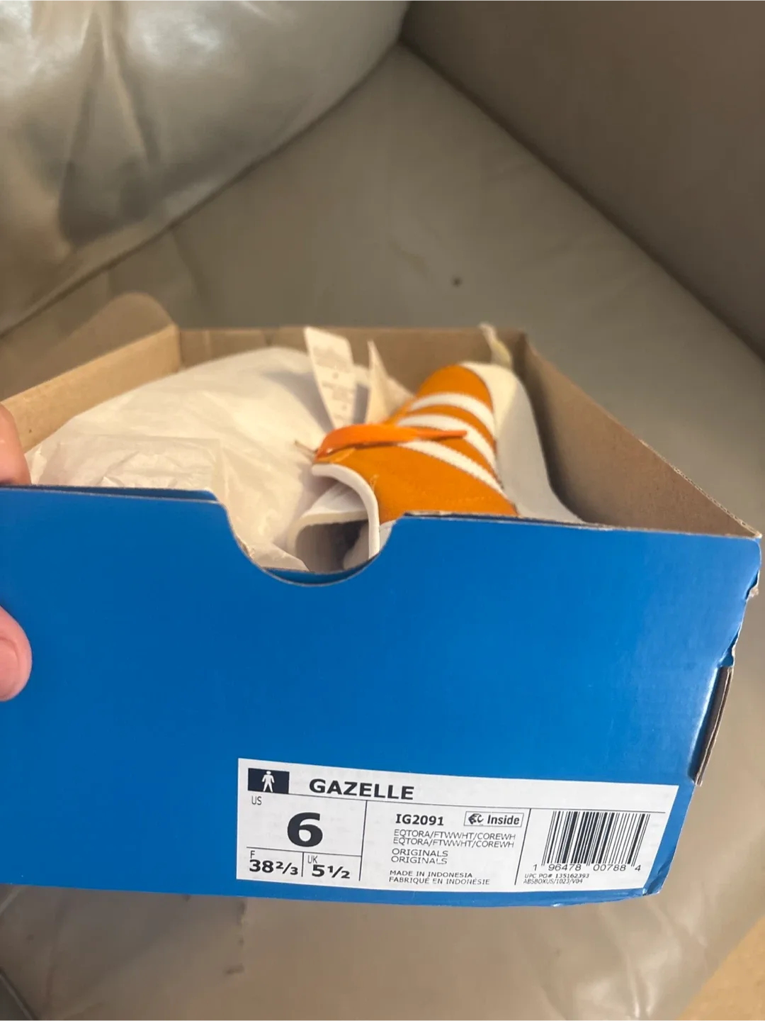 Adidas Gazelle IG2091 Women's Shoes - US 6 image indicator(2)