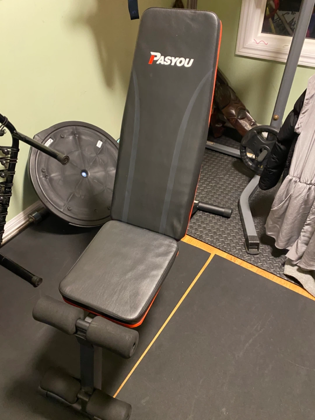 Pasyou Adjustable Weight Bench - photo 3