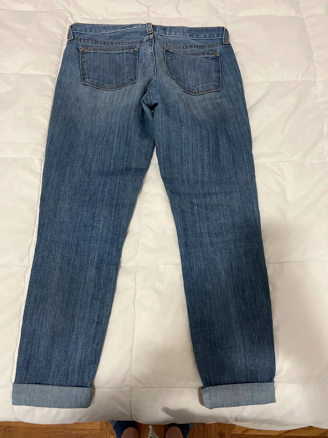 J.Crew Toothpick Ankle Jeans - Size 26 image indicator(3)