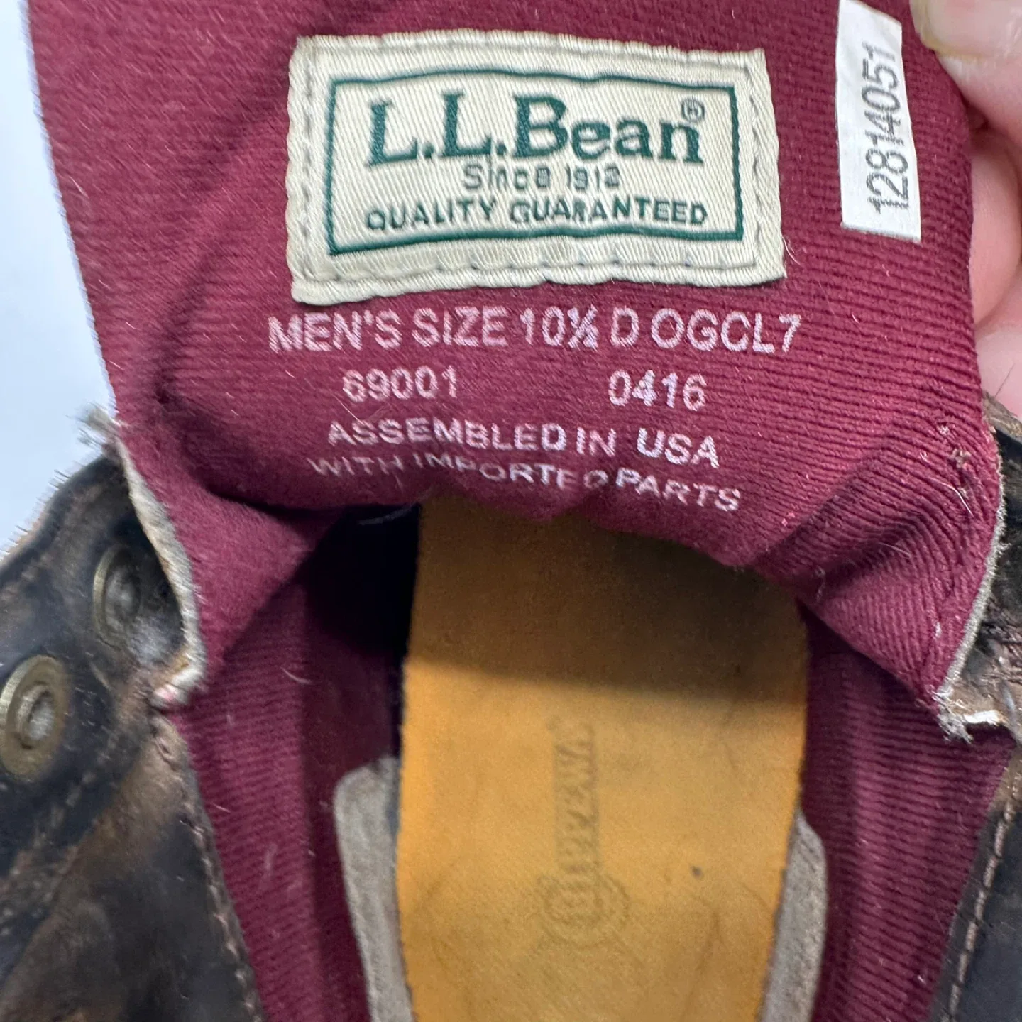 L.L.Bean Leather Boots - Men's Size 10.5 D image indicator(2)