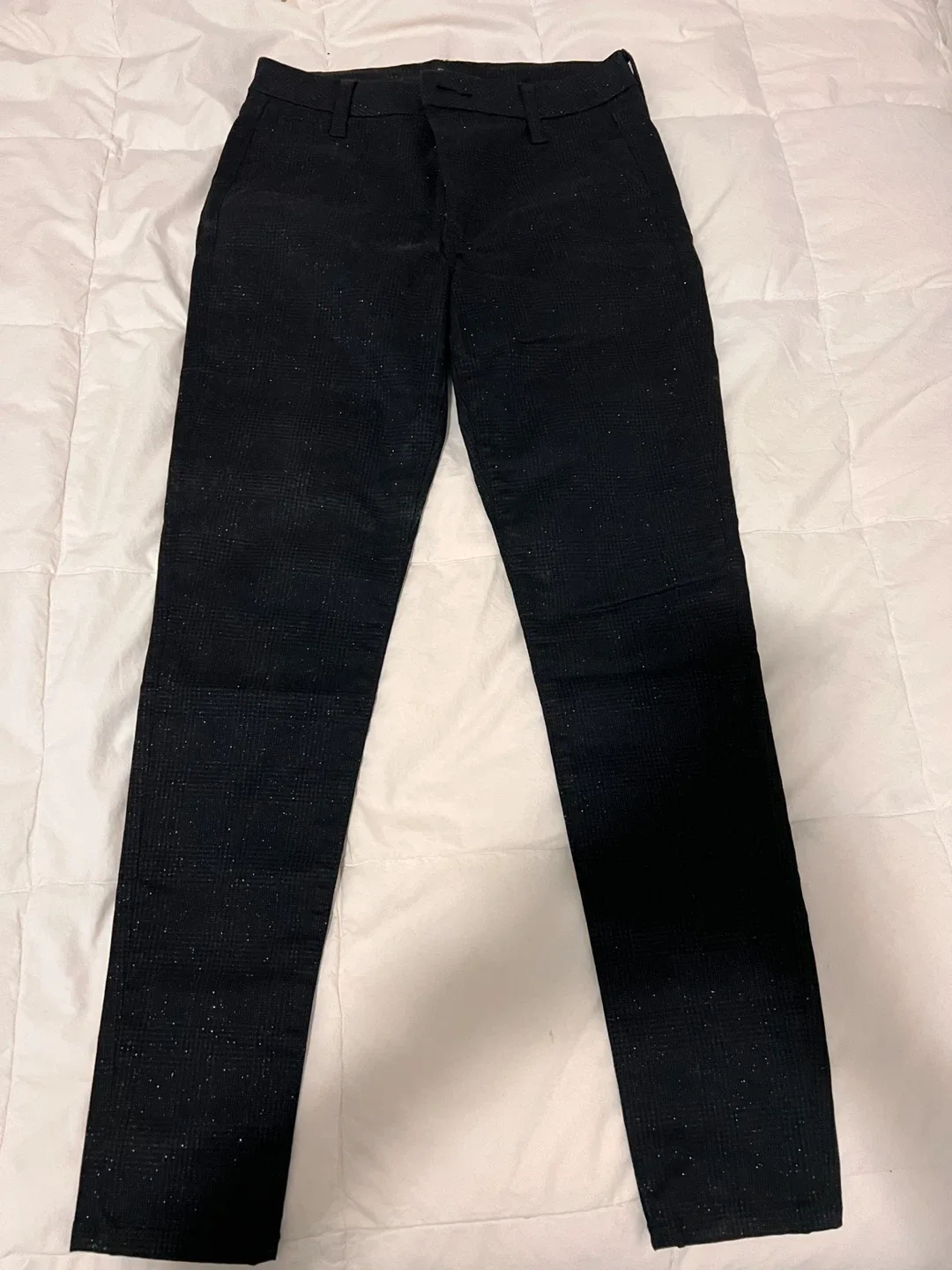 JOE'S Jeans Black Plaid Pants image indicator(2)