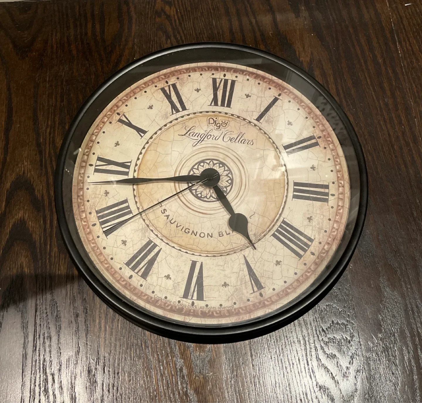 Langford Cellars Wall Clock thumbnail