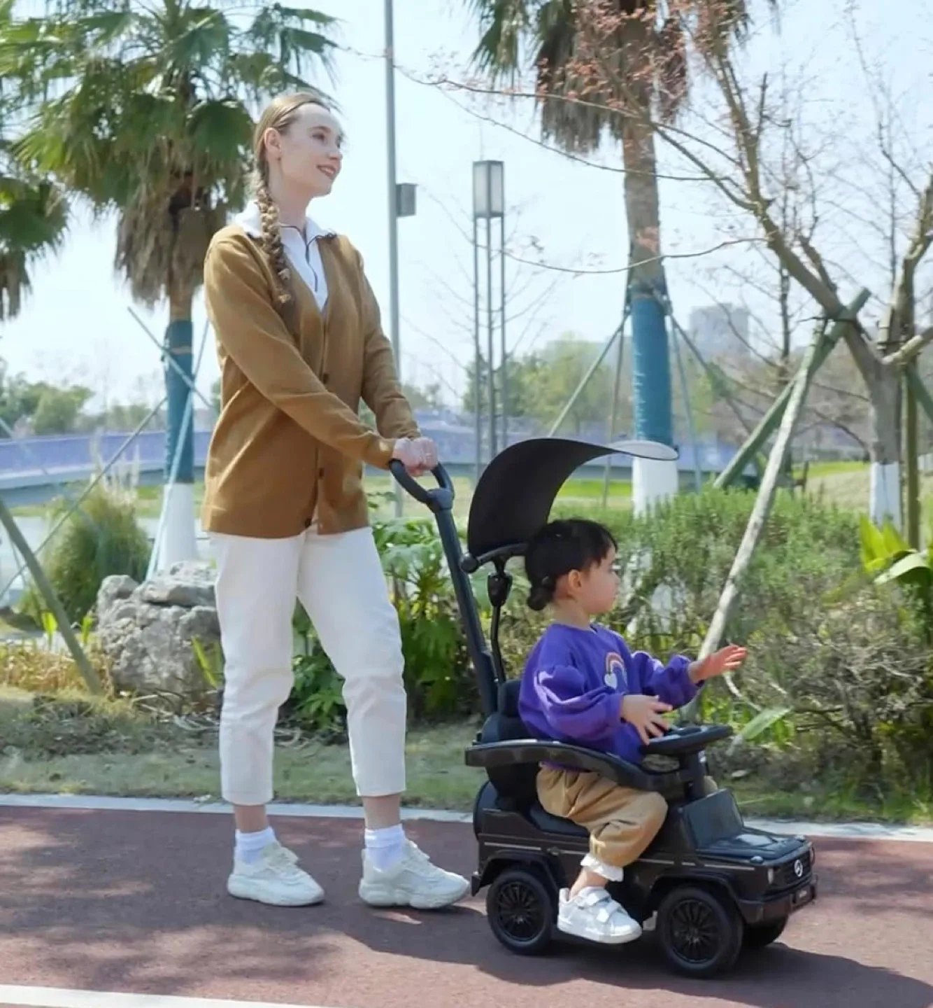 Mercedes-Benz G350 Licensed Push Car image indicator(6)