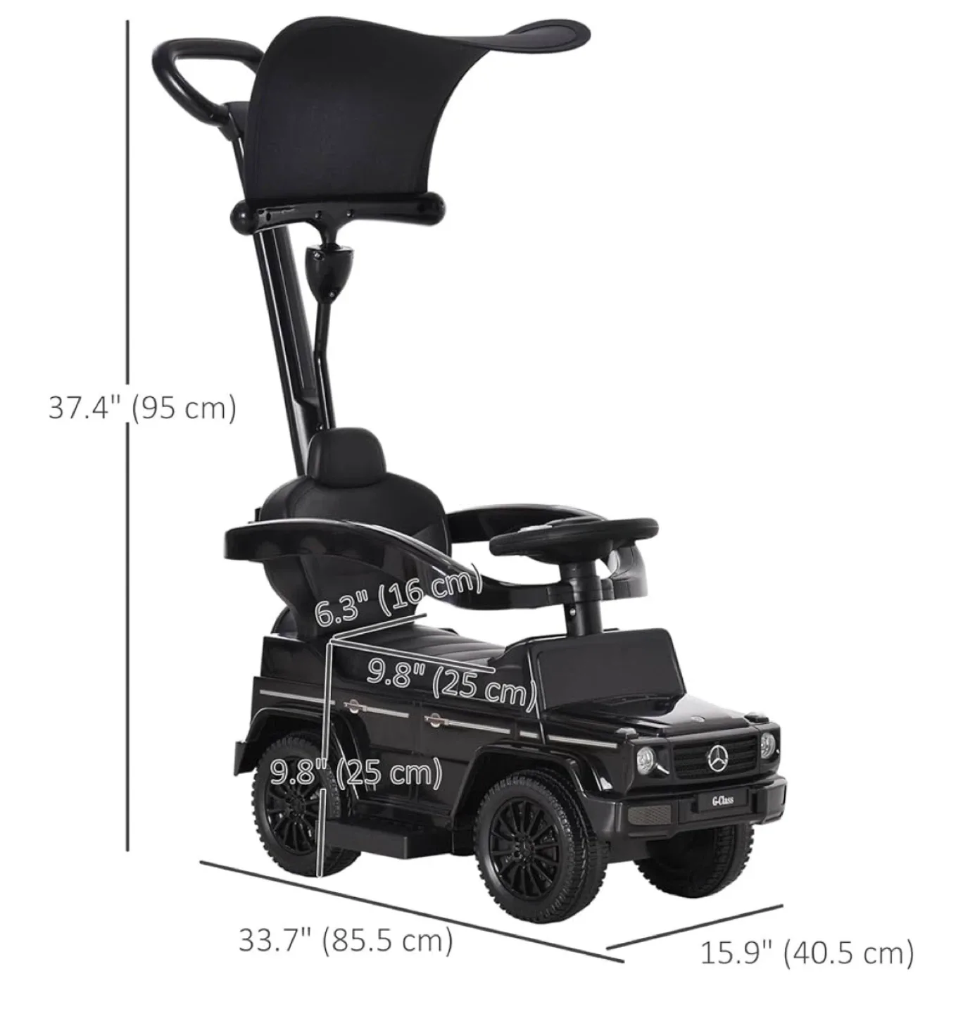 Mercedes-Benz G350 Licensed Push Car image indicator(2)