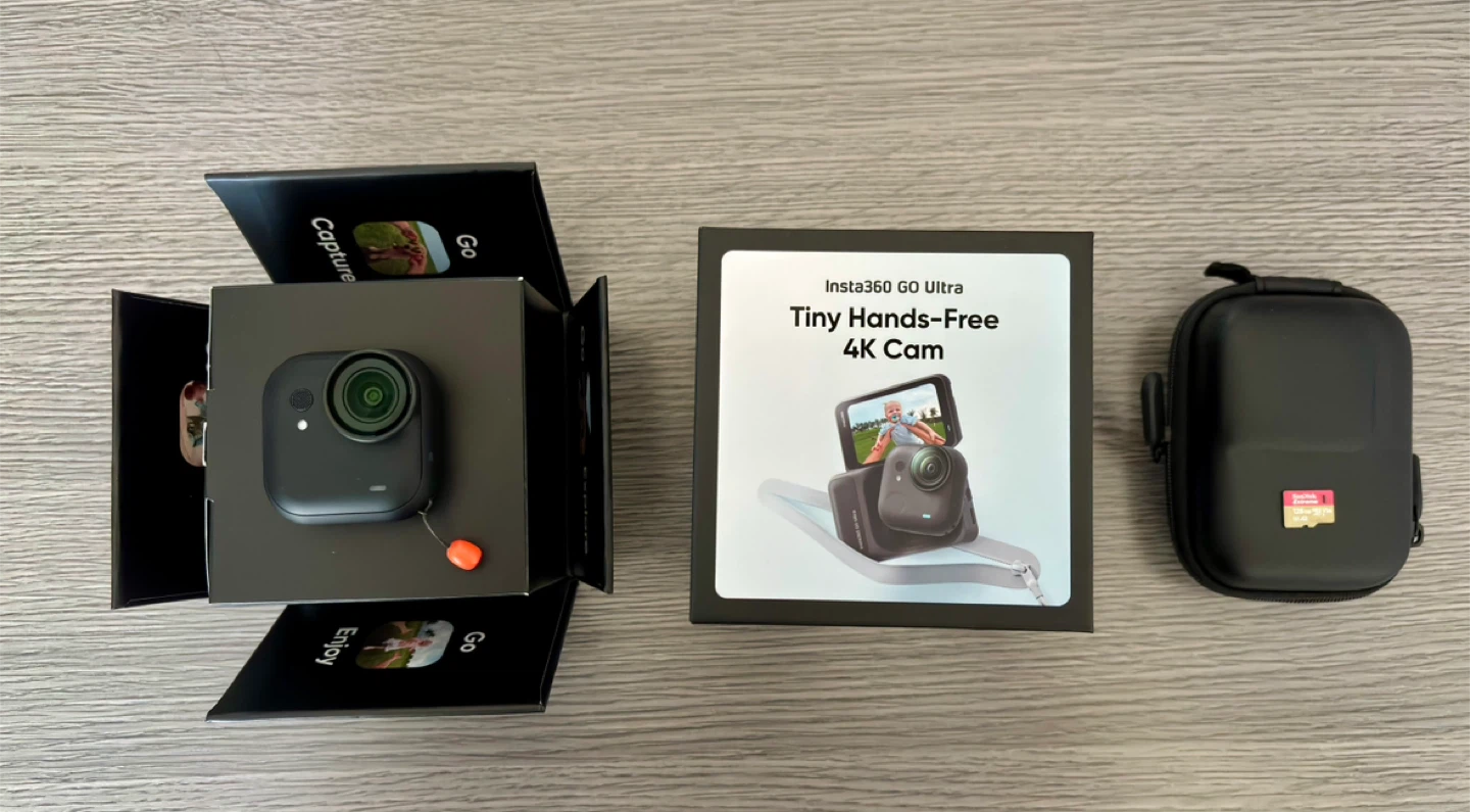 Insta360 Go Ultra 128gb + Case