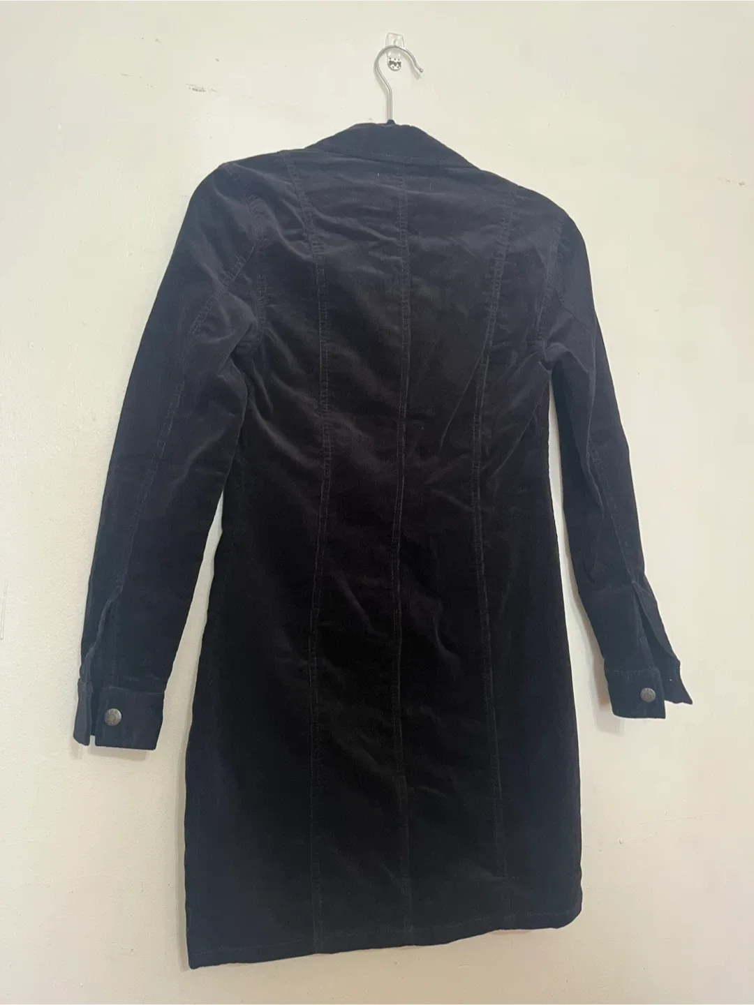 Jdy Black Corduroy Mini Dress - XS image indicator(3)