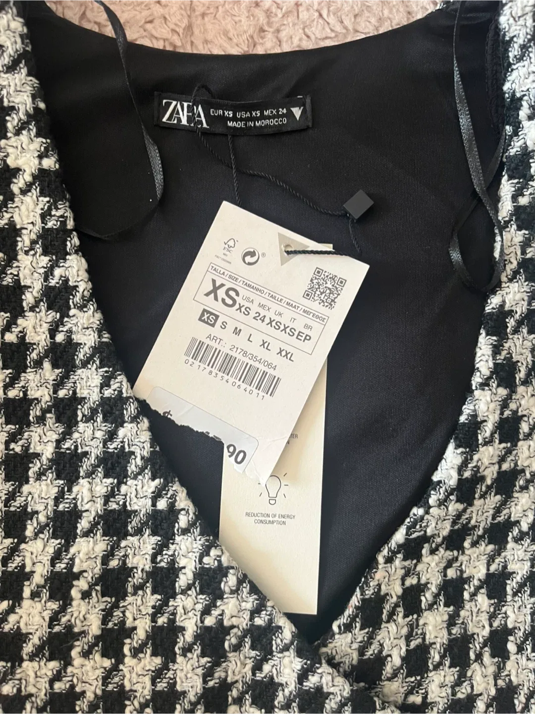 Zara Houndstooth Set - Size XS/S image indicator(2)